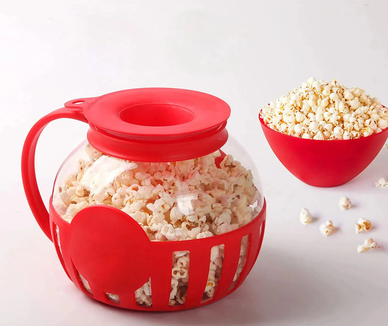 Popcorn Glass - Pote de pipoca para microandas