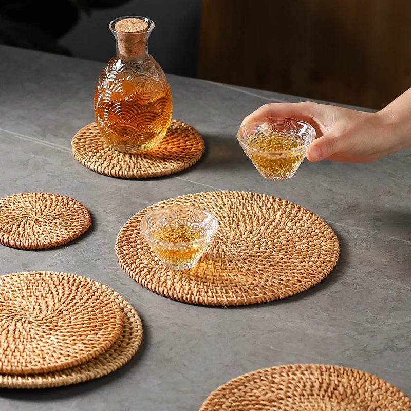 Coaster Natural Rattan