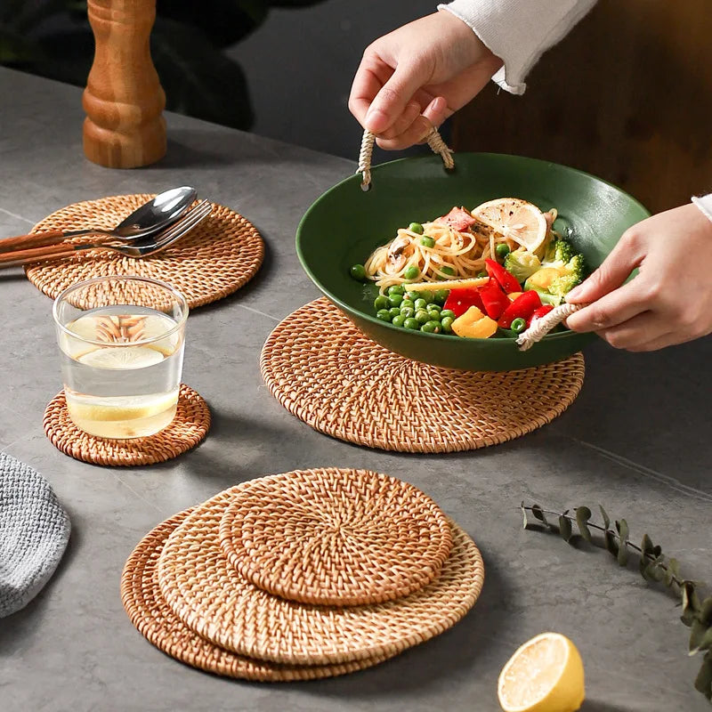 Coaster Natural Rattan