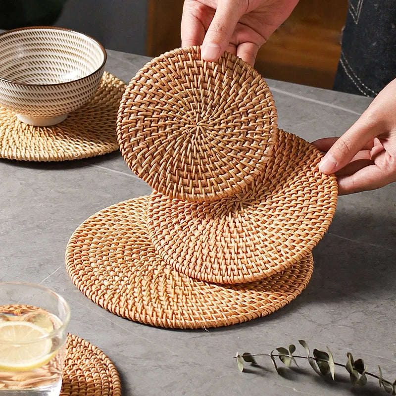 Coaster Natural Rattan