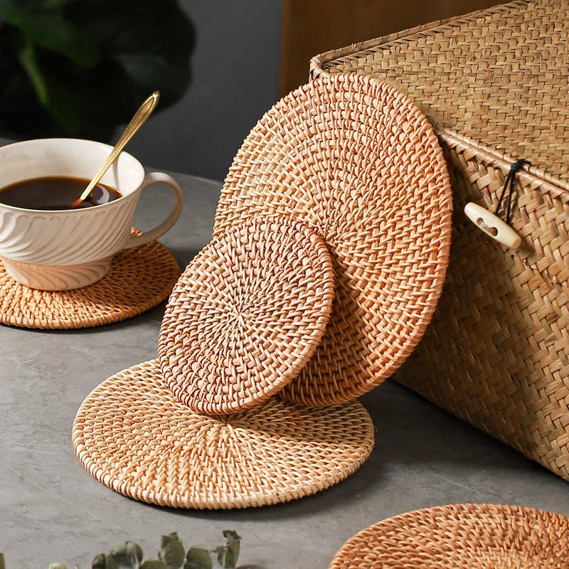 Coaster Natural Rattan